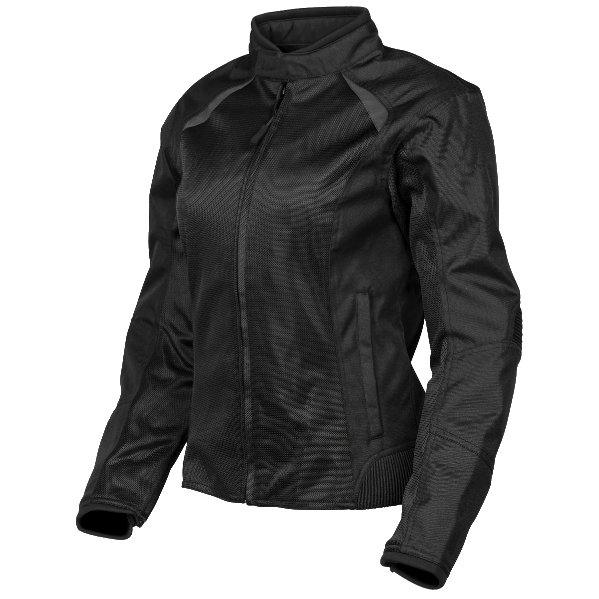 Josei Mesh Jkt Black Wmn Xsm