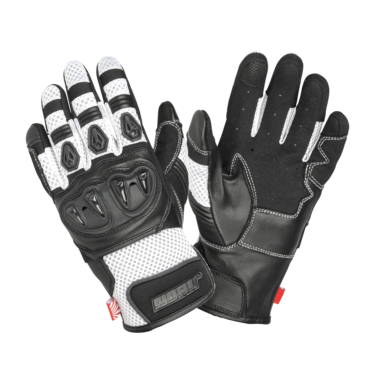 Kiryu Glove Wht/Bk Wmns Xsm