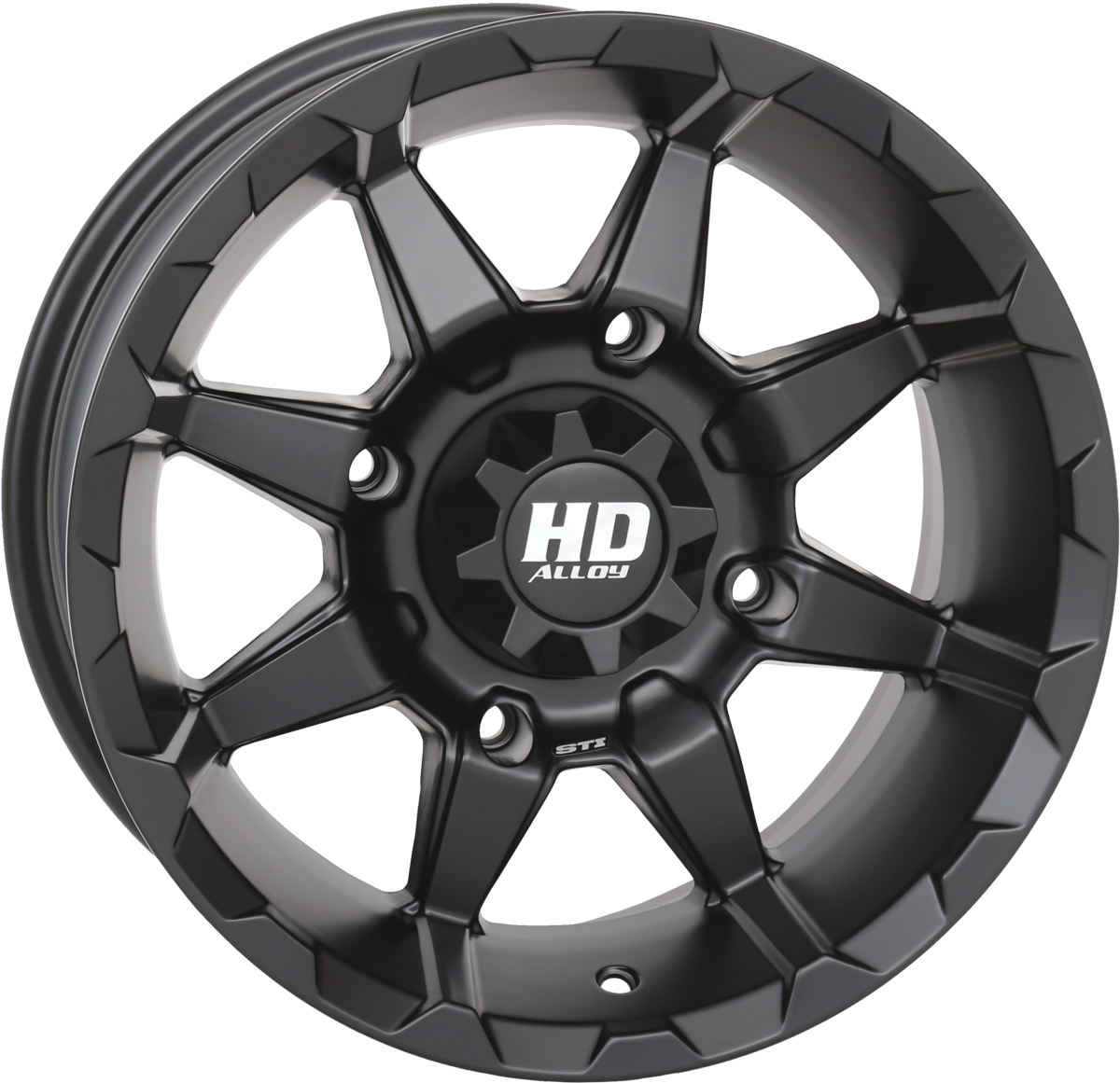 14X7 4/156 4+3 Hd6 Matte Black