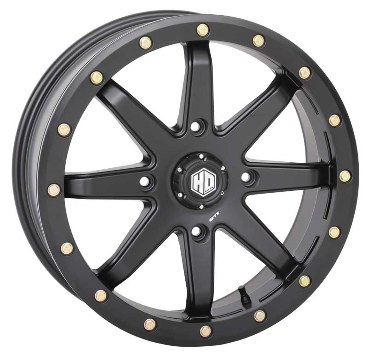 15X7 4/156 5+2 Hd9 Complock Matte Blk