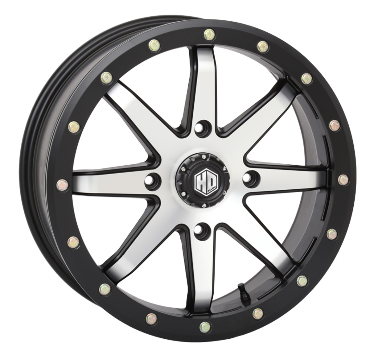 14X7 4/156 5+2 Hd9 Complock Matte Blk/Ma