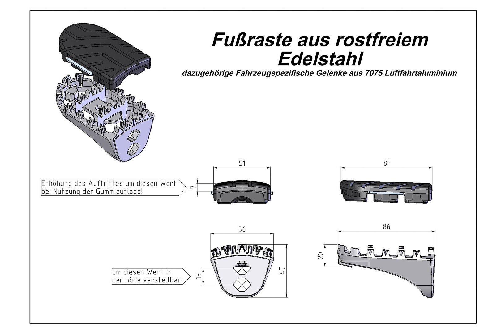 Ion Frest Hon Xl600(87-99)Crf1000(15-18)