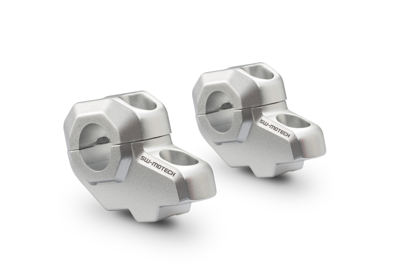 Offset Bar Riser H=30Mm 21Mm Back Silver
