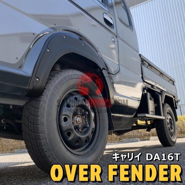 Inner and outer fender protection available in matte black unpainted finish