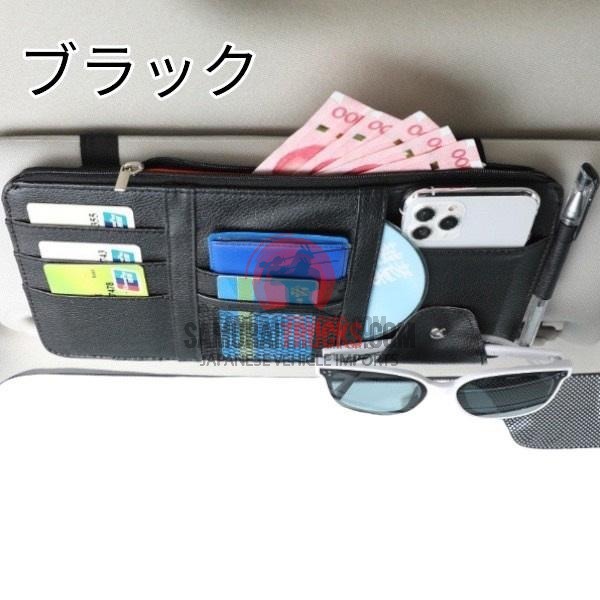 Interior visor and seat pocket accessory case