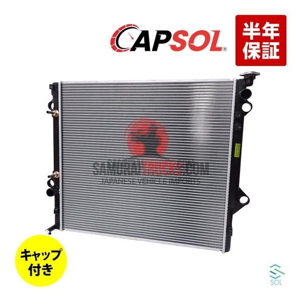 CAPSOL Hilux Surf TRN215 Radiator Radiator with cap AT car 16400-62231