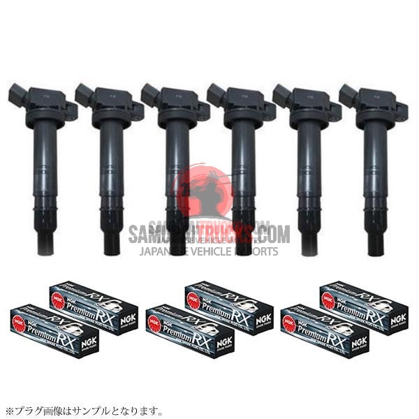 Hilux Surf GRN215W Ignition Coil & NGK RX Plug Spark Plug Set of 6 each
