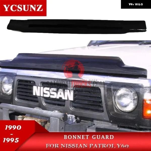 Acrylic Bonnet Guard Nissan Patrol Y60 1987-97 Car Accessories Custom Parts