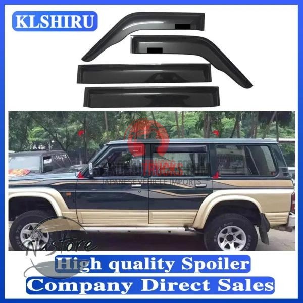 y60 nissan patrol side window deflector door visor weather shield y61
