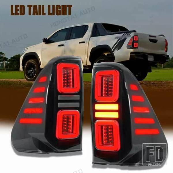 Hilux Revo Rocco N80 Pickup 2015-2023 LED Tail Light Pair Tail Lamp Rear Lamp