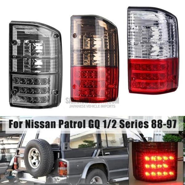 Nissan Patrol GQ Y60 GR 1987 1997 Rear Bumper LED Tail Light Car Accessories