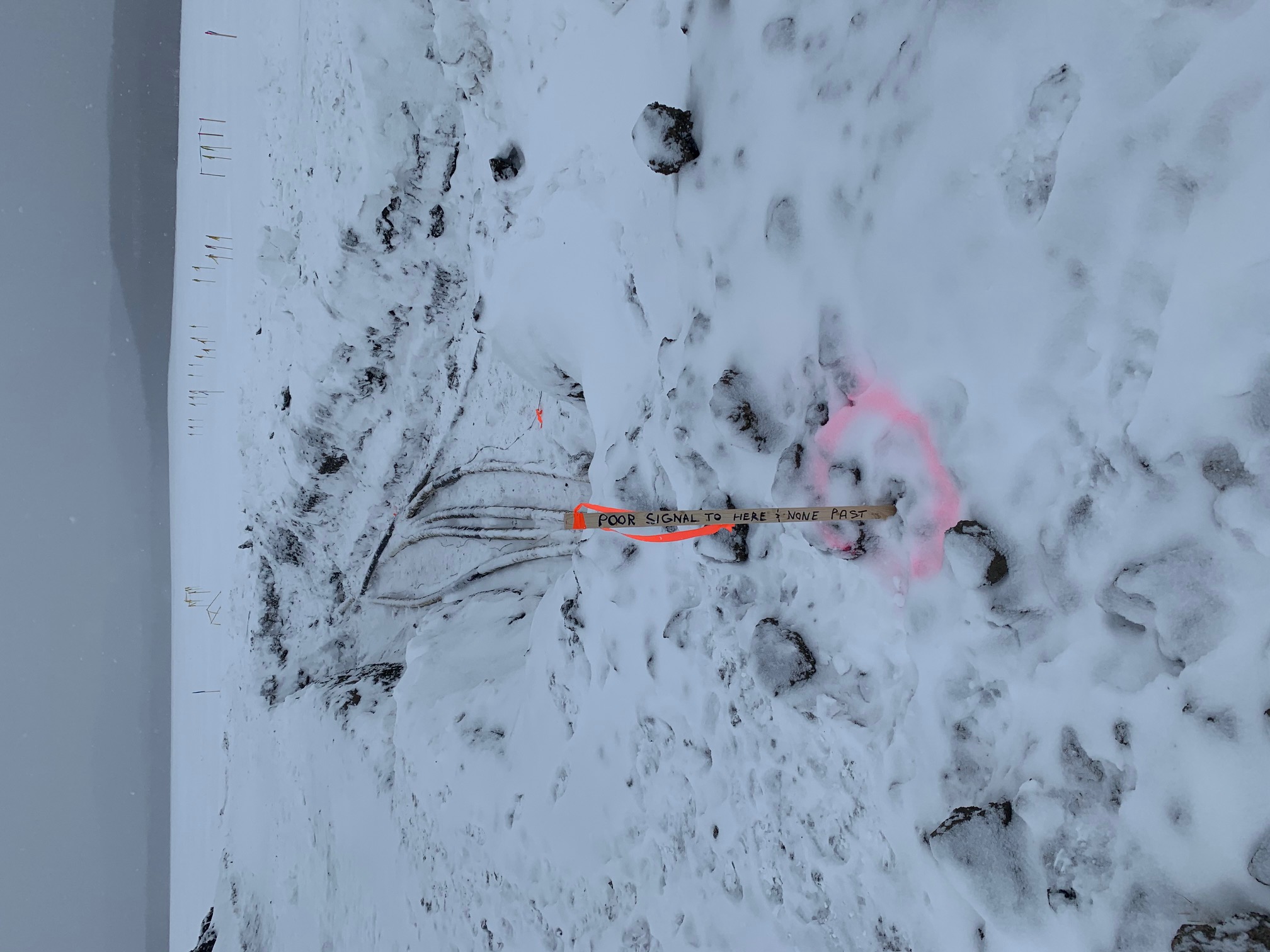 Ground disturbance utility scan